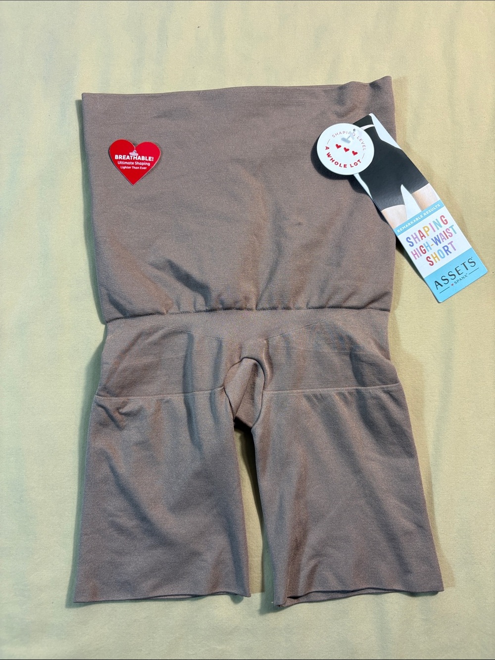ASSETS by SPANX Remarkable Results Shaping High-Waist Short Shapewear NWT